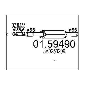 3A0253209 VW