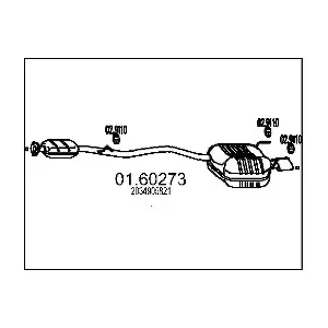 2034905821 MERCEDES-BENZ
