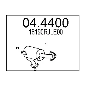 18190RJLE00 HONDA