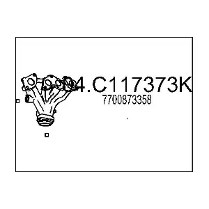 7700873358 RENAULT