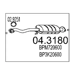 BPM720600 MAZDA