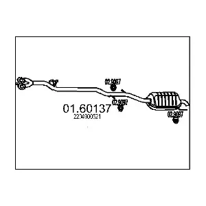 2204900521 MERCEDES-BENZ