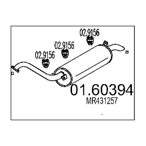 MR431257 MITSUBISHI