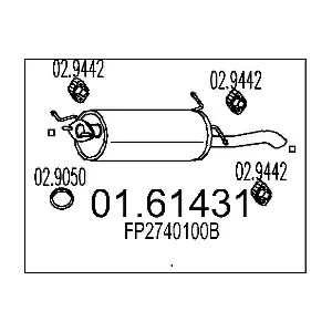 FP2740100B MAZDA