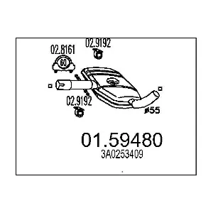 3A0253409 VW
