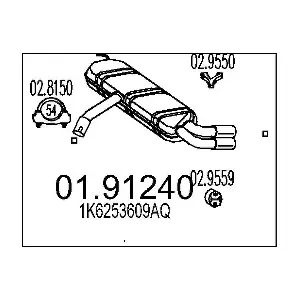 1K6253609AQ AUDI
