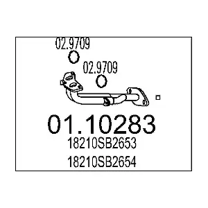 18210SB2653 HONDA