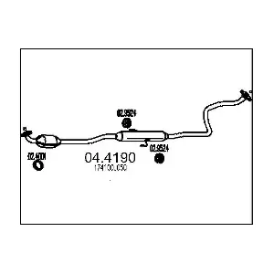 174100J050 TOYOTA