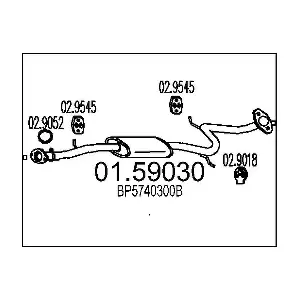 BP5740300B MAZDA