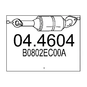 B0802EC00A NISSAN