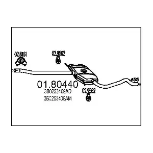 3B0253409AD VW