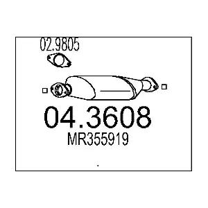 04.3608 MTS