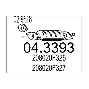 208020F325 NISSAN