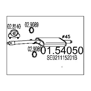 227005 BOSAL