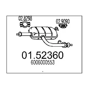 6006000553 RENAULT