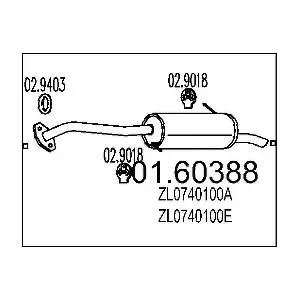 ZL0740100E MAZDA