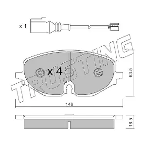 TRUSTING 12800