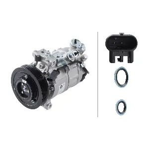 HELLA 8FK 366 200-881 Компресор, система кондиціонування повітря