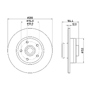 HELLA 8DD 355 125-281