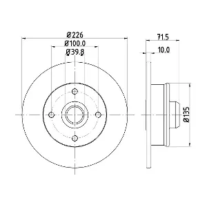 HELLA 8DD 355 124-581