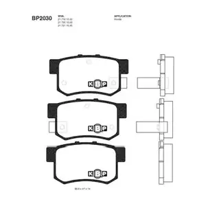 BP2030 KAVO PARTS