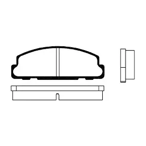 KAVO PARTS BP-1501