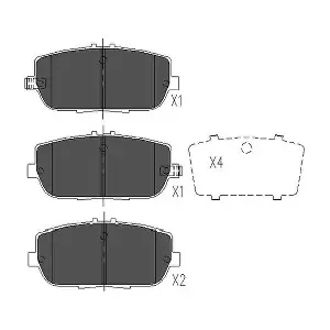 KAVO PARTS KBP-4551