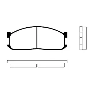 KAVO PARTS BP-4506