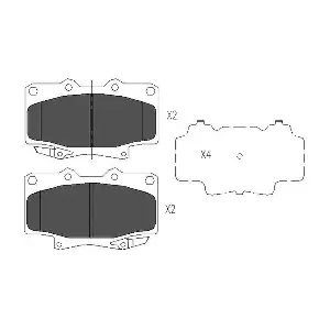 KAVO PARTS KBP-9043