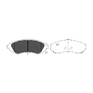 KAVO PARTS KBP1008