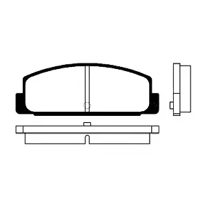 KAVO PARTS BP-4534