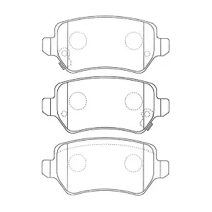 KAVO PARTS BP-3042