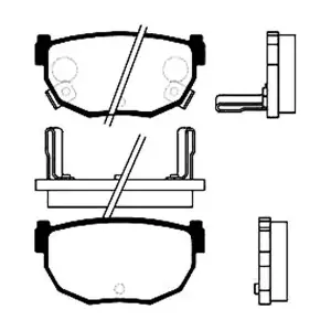 KAVO PARTS BP-6542
