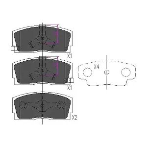 KAVO PARTS KBP1501