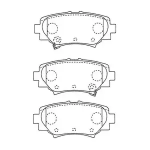 KAVO PARTS BP-4586