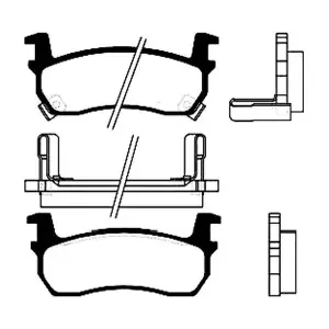KAVO PARTS BP-6519