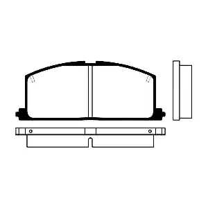 KAVO PARTS BP9005