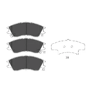 KAVO PARTS KBP8012