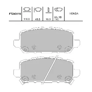 KAVO PARTS KBP2065