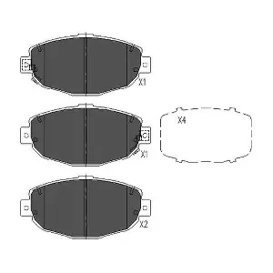 KAVO PARTS KBP9072