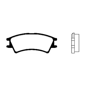 KAVO PARTS BP-3008