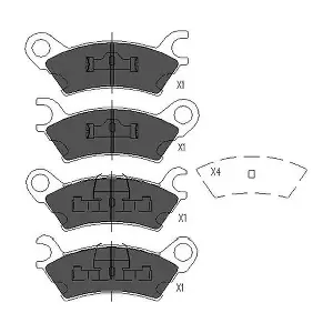 KAVO PARTS KBP-4542
