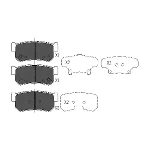 KAVO PARTS KBP7501