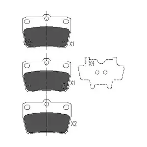 KAVO PARTS KBP9068