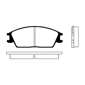 KAVO PARTS BP-3001
