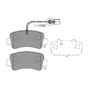 KAVO PARTS BP-6629