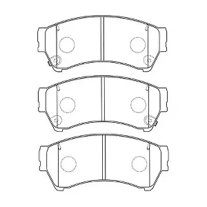 KAVO PARTS BP-4572