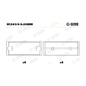 H1343/4 0.25mm GLYCO