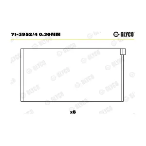 71-3952/4 0.30mm GLYCO