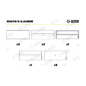 H1076/5 0.25mm GLYCO